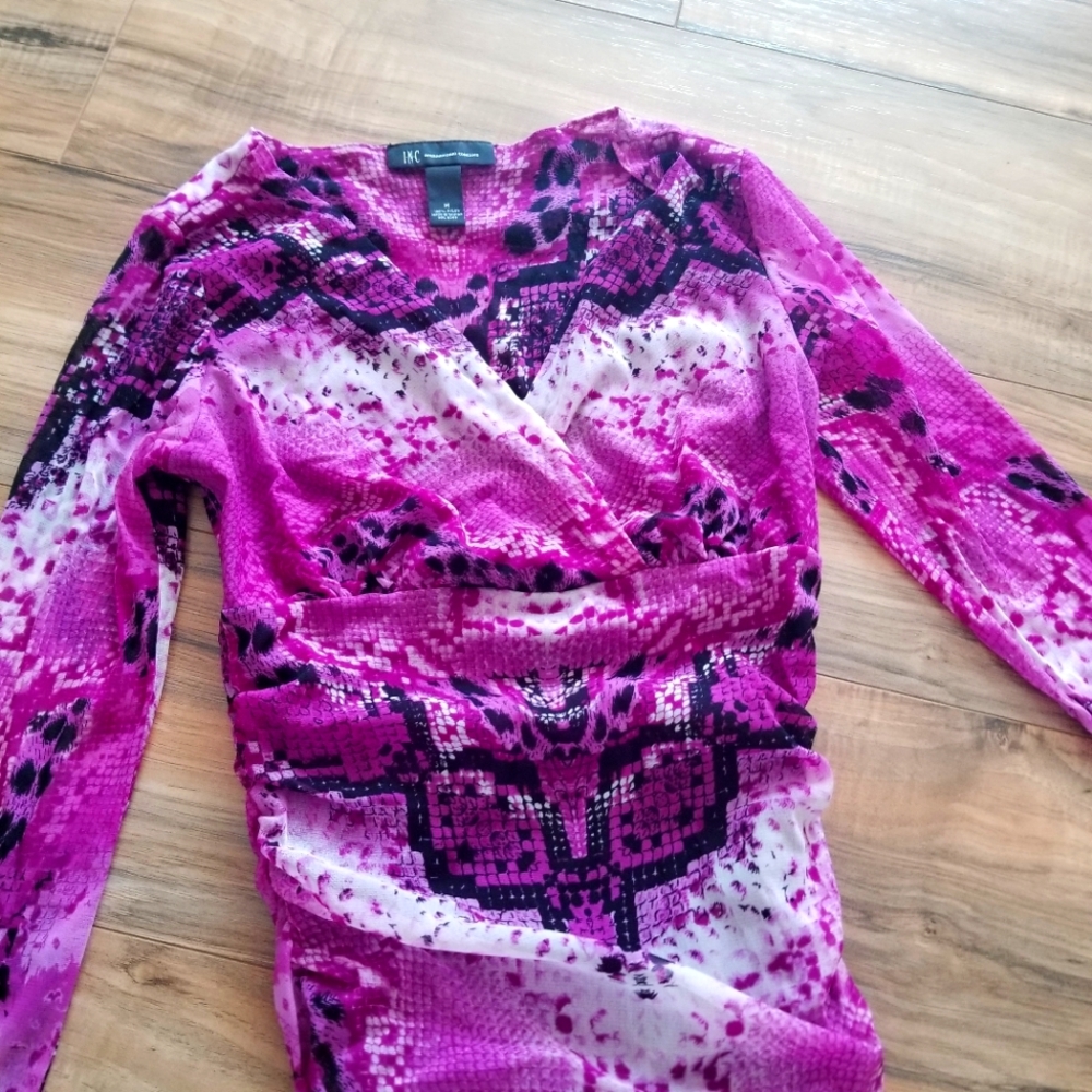 INC women's blouse size m - Picture 2 of 6